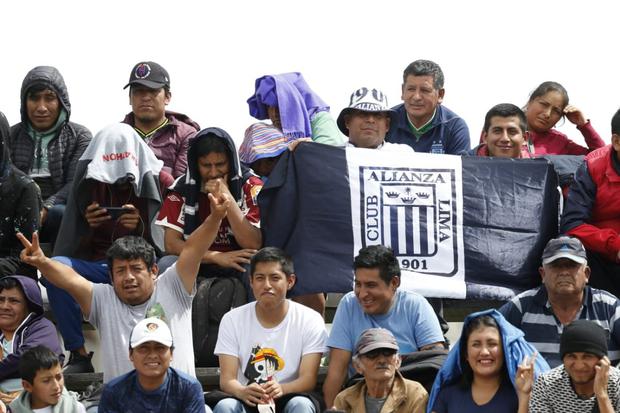 Alianza Lima vs. UTC en partido por el Torneo Apertura, en Cajamarca. (Foto: Violeta Ayasta/GEC)