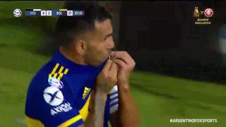 Es el ‘Carlitos’ del 2003: Tévez anotó el 3-0 de Boca sobre Central Córdoba por Superliga Argentina [VIDEO]