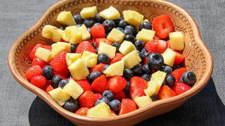 ¿Qué ensaladas de frutas comer antes o después de entrenar?