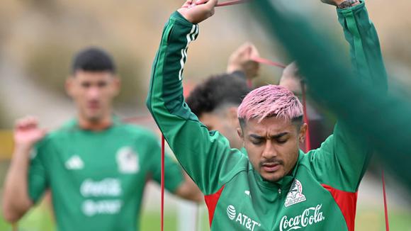 Mexico vs. United States in the Concacaf Nations League (Video: @miseleccionmx).