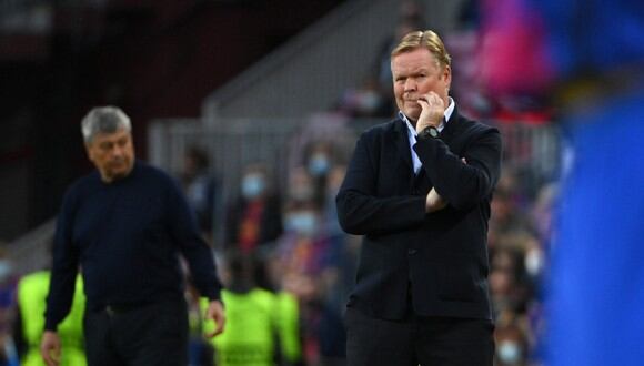 Ronald Koeman no cumplió con las expectativas al mando del Barcelona. (Foto: AFP)