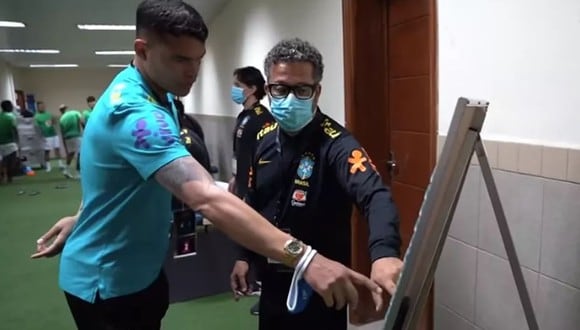 Thiago Silva volverá al equipo titular de Brasil ante Perú. (Captura: CBF TV)