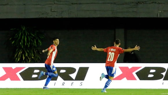 Ecuador vs. Paraguay se vieron las caras por las Eliminatorias a Qatar 2022 (Foto: Getty Images).