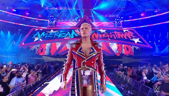 Cody Rhodes regresó a WWE en WrestleMania 38 tras seis años de ausencia. (WWE)