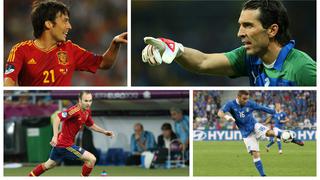 España vs. Italia: Los jugadores que repetirán la última final de la Eurocopa