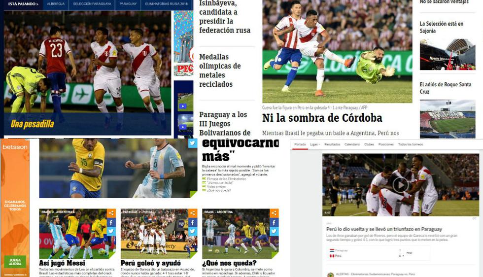 Selección Peruana: las portadas internacionales resaltan nuestro triunfo.