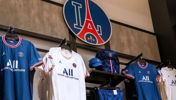 La camiseta del jugador francés no está expuesta en las tiendas oficiales. (Foto: PSG)