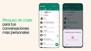 WhatsApp presenta el bloqueo de chats para mejorar la privacidad