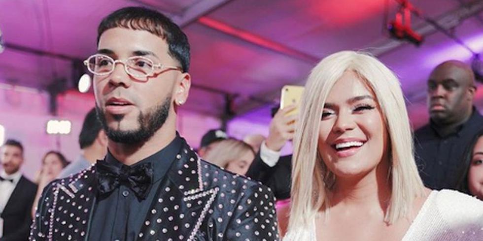 Anuel AA y Karol G responden en redes tras rumores de crisis en la relación (Instagram)