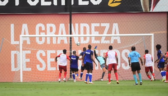 Perú se mide ante Extranjeros de Liga 1, en la Videna (Foto: Selección Peruana)