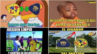 Los memes que dejó el 0-0 entre América y Pumas por Liga MX en el Clásico Capitalino