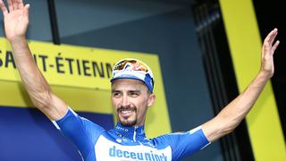 ¡Vuelve a sus manos! Julian Alaphilippe recuperó el maillot amarillo en la etapa 8 del Tour del Francia