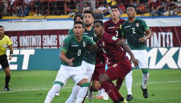 Venezuela derrotó 4-1 a Bolivia en la Jornada 15 de las Eliminatorias Qatar 2022. (FBF)