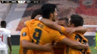 Anda fino: Raúl Jiménez y el gol para el 1-0 en el Wolverhampton-Olympiacos por Europa League [VIDEO]