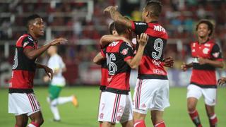 Con Guerrero y Trauco, Flamengo goleó a Chapecoense y avanzó a cuartos de la Sudamericana