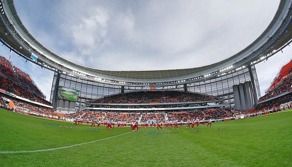 Perú en Rusia 2018: se inauguró el Ekaterimburgo Arena donde la bicolor enfrentará a Francia. (@fifaworldcup_es)
