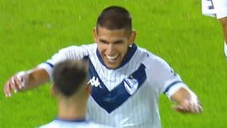 Un gol que valió la punta: Abram marcó el tanto del triunfo de Vélez vs. Independiente [VIDEO]