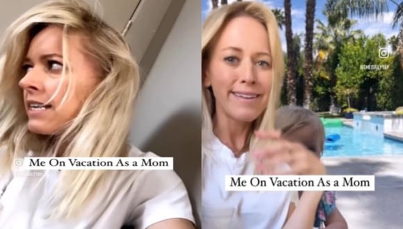 Taylor Wolfe hizo uso del sarcasmo para describir lo caóticas que pueden ser sus vacaciones junto a sus hijos. (Foto: thedailytay/Instagram)