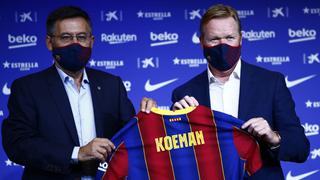 Empieza una nueva era: Barcelona presentó a Ronald Koeman como el nuevo entrenador