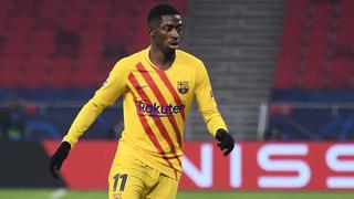 Dembélé vuelve a ser baja para Barcelona tras sufrir una lesión muscular 