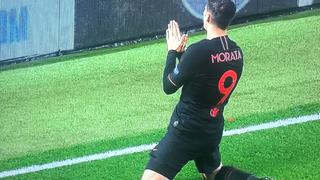 Combinación madridista: Morata puso el 3-2 del Atlético ante Liverpool a pase de Llorente por Champions League [VIDEO]