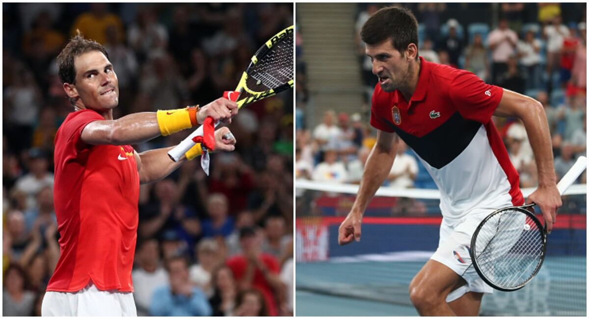 Rafael Nadal es el actual número uno de la ATP; Novak Djokovic, es el segundo. (Getty Images)