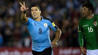 A puro gol: Uruguay venció 4-2 a Bolivia por la última fecha de las Eliminatorias Rusia 2018