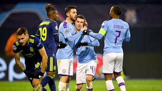 ¡Directo a octavos! Manchester City goleó 4-1 a Dinamo Zagreb por Champions League en el estadio Maksimir