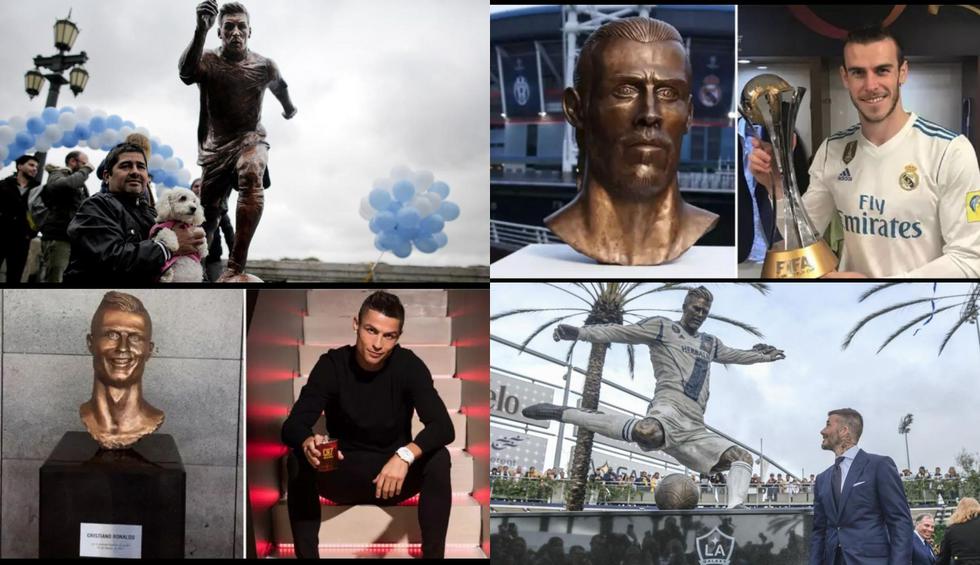 Las estatuas de los jugadores de fútbol más recordadas de la historia [FOTOS]