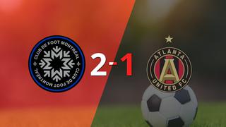 Con la mínima diferencia, CF Montréal venció a Atlanta United por 2 a 1