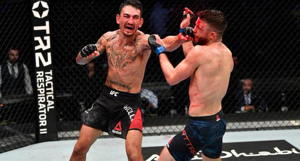 Ufc Max Holloway Def Calvin Kattar By Unanimous Decision At Ufc Fight Island 7 Results Summary And Fights Of The Event In Abu Dhabi Video Full Sport