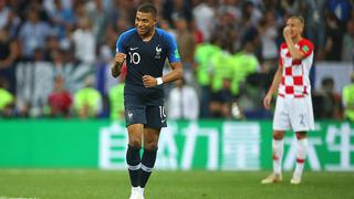 Francia campeón del Mundial Rusia 2018: derrotaron 4-2 a Croacia con brillante gol de Mbappé