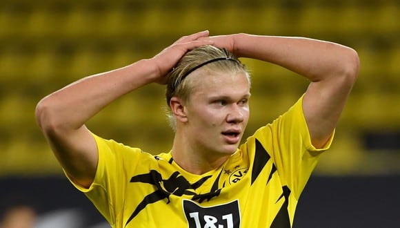 Erling Haaland llegó al Dortmund en enero de 2019 desde el RB Salzburgo. (Foto: AFP)