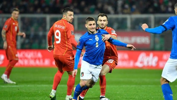 Macedonia venció a Italia por 1-0 y la dejó sin Copa del Mundo. (Foto: Getty Images)