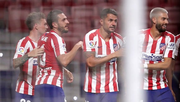 Vitolo marcó el gol del triunfo del Atlético de Madrid sobre Valladolid por LaLiga. (Getty)