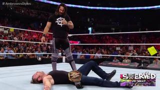 WWE: Dean Ambrose y John Cena fueron vapuleados por Seth Rollins y AJ Styles