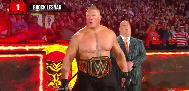 WWE: Brock Lesnar y todos los luchadores que eliminó en el Royal Rumble 2020. (WWE)
