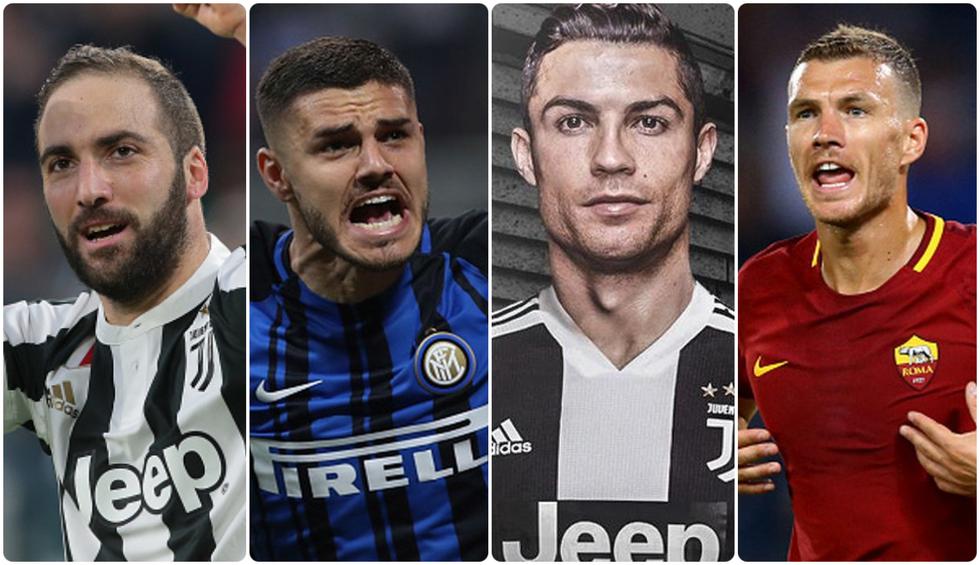 Duelo por el 'pichichi': Cristiano Ronaldo y los 15 delanteros con los que peleará por ser el máximo goleador de la Serie A. [FOTOS]