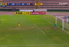 El gol de penal de Manzaneda que le malogró la fiesta a Alianza en el final (VIDEO)