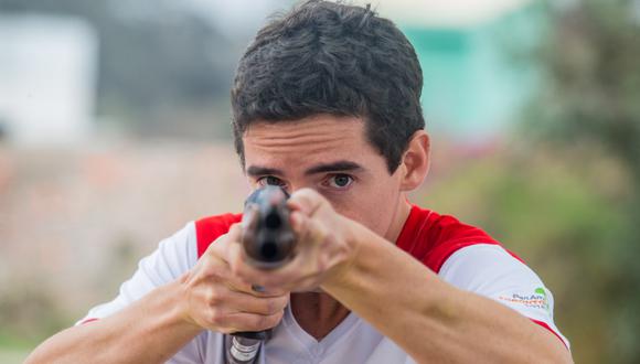 Alessandro fue el segundo peruano que clasificó a los Juegos Olímpicos Tokio 2020, y el primero de su deporte (tiro). (Foto: archivo)