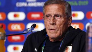 Óscar Washington Tabárez: "Nos preparamos para enfrentar al mejor Perú"