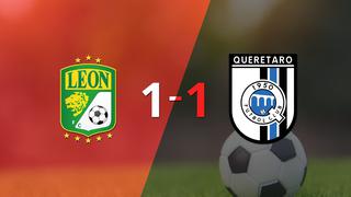 Empate a uno entre León y Querétaro