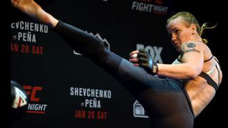 Valentina Shevchenko demostró toda su potencia en los entrenamientos libres del UFC Denver