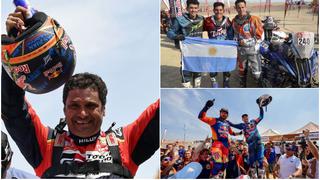¡Celebran en grande! Los ganadores de las cinco categorías del Rally Dakar 2019