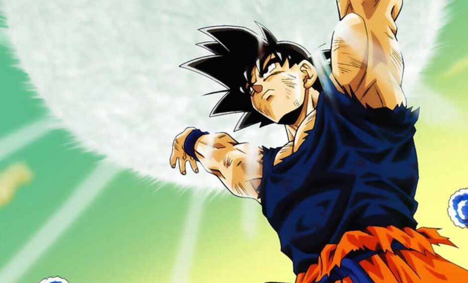 Goku haciendo el Genkidama (Toei)