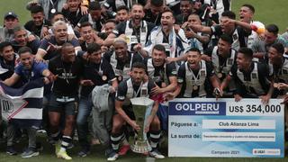 Campeones: el preciso momento en el que Alianza Lima levanta el trofeo de la Liga 1 2021