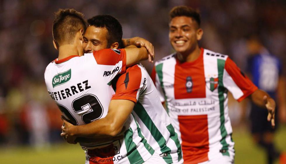 Palestino remontó, venció a Talleres y avanzó a la fase de grupos de la Copa Libertadores. (PhotoSport Chile)