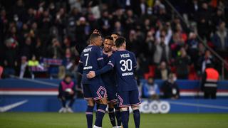 Show de la ‘MNM’: PSG goleó al Lorient con tanto de Messi, Neymar y Mbappé en París