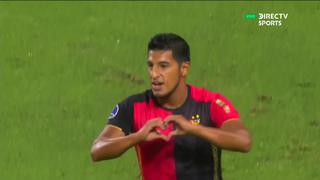 Llegó el primero del ‘Dominó': Arias marcó un golazo en el Melgar vs. Mannucci por Copa Sudamericana [VIDEO]