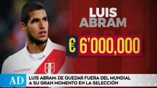 Selección peruana: Luis Abram eleva a seis millones de euros su costo